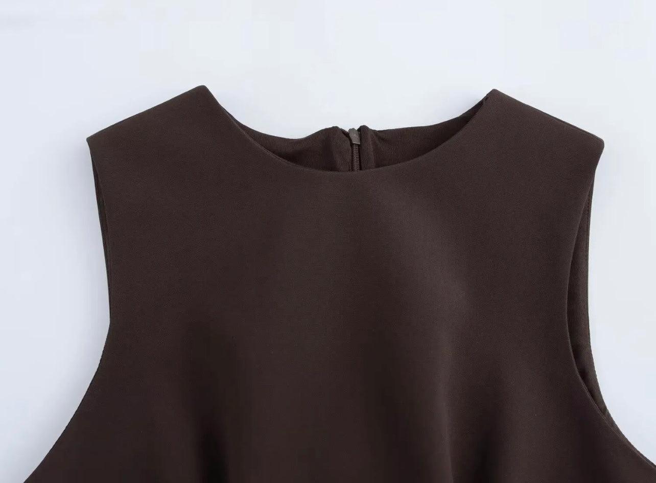 Minikleid mit Tüll-Raffungen - Sorentis