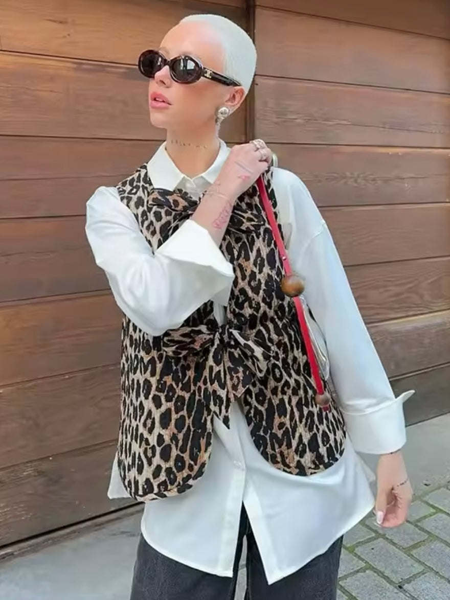 Leoparden Weste