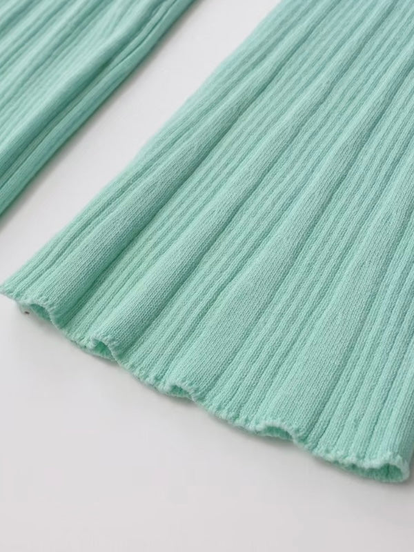 Maxi-Strickkleid mit Farbverlauf