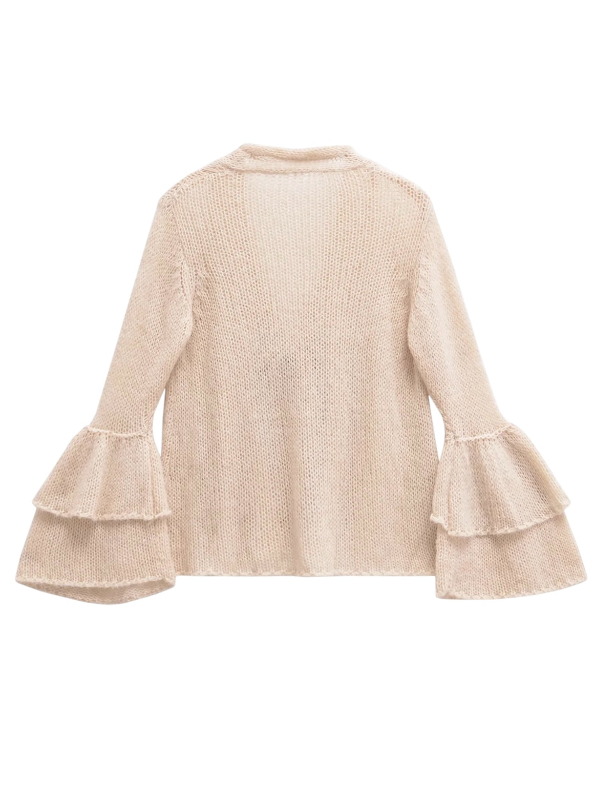 Feinstrick Bow Cardigan