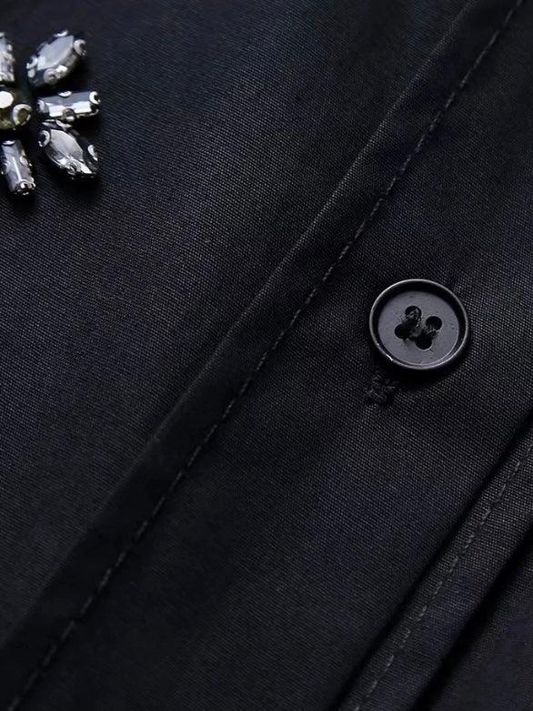 Hemd mit Strass-Details - Sorentis