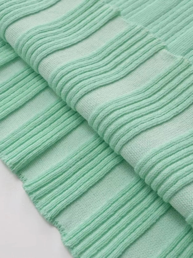 Maxi-Strickkleid mit Farbverlauf