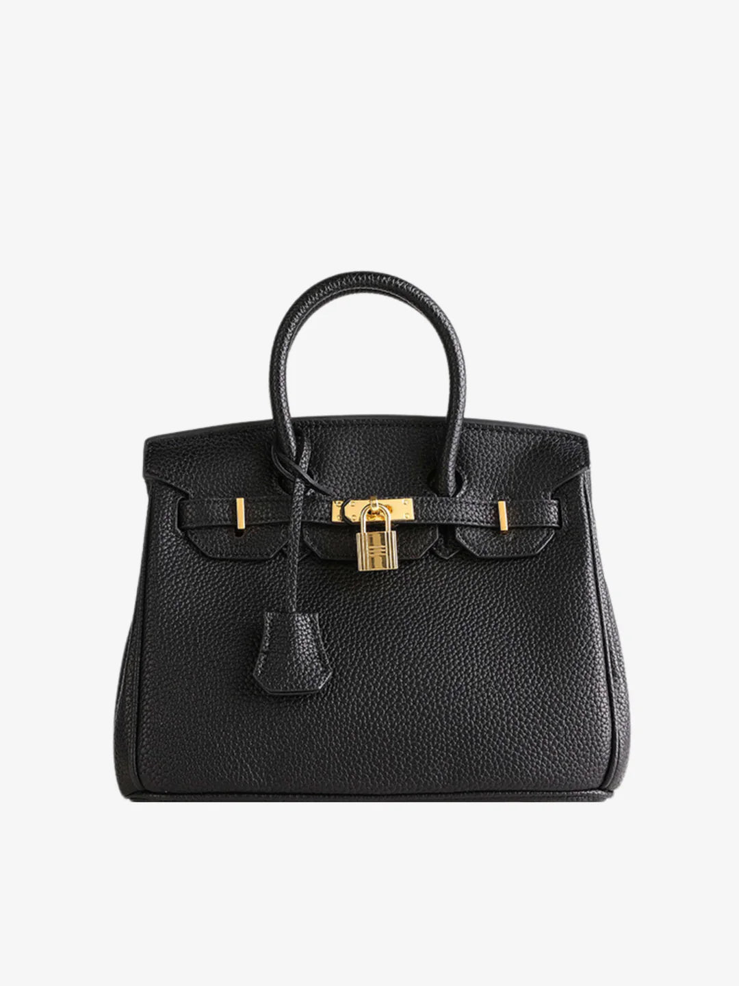 Hermé Handtasche aus veganem Kunstleder