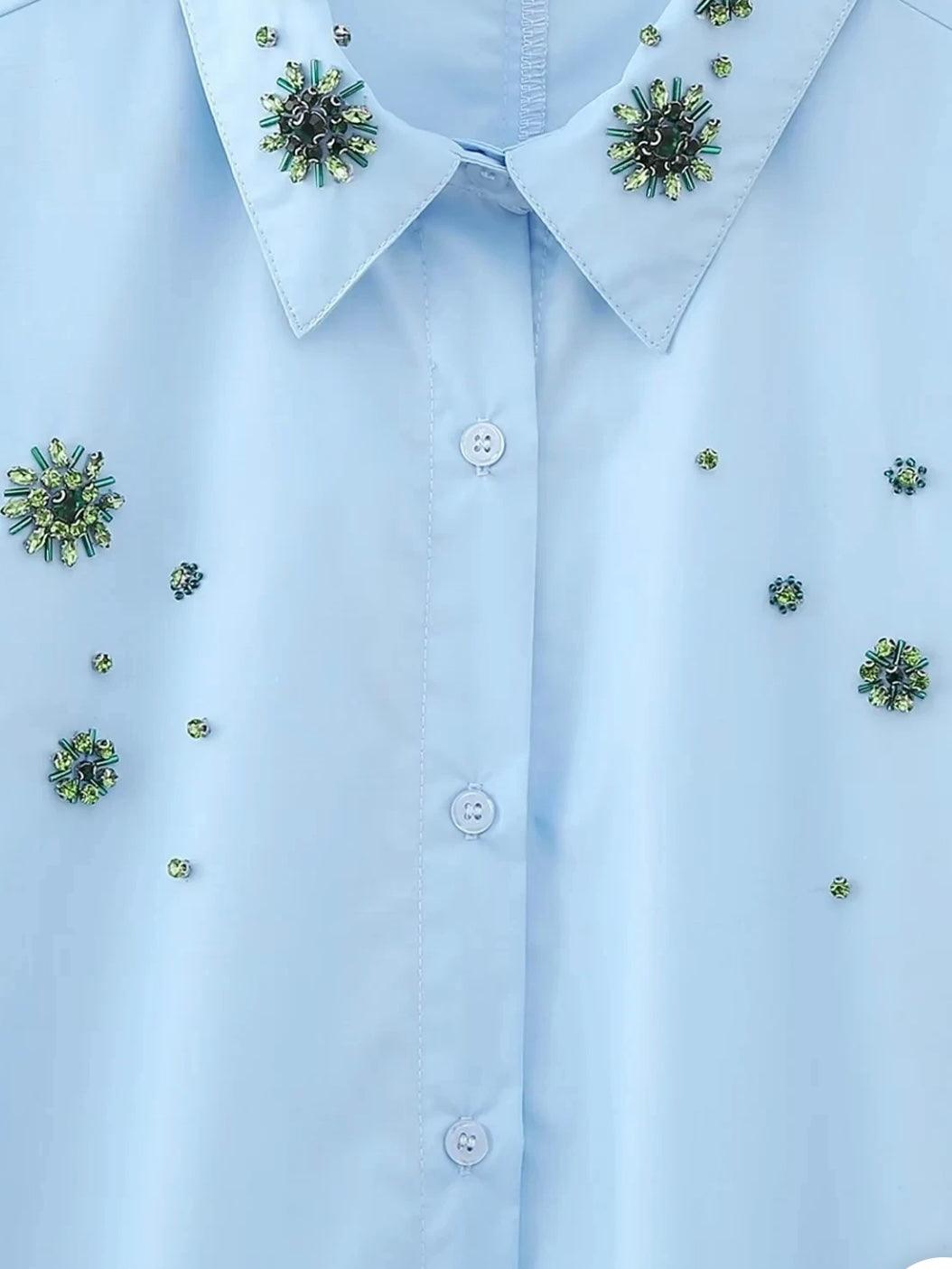 Hemd mit Strass-Details - Sorentis