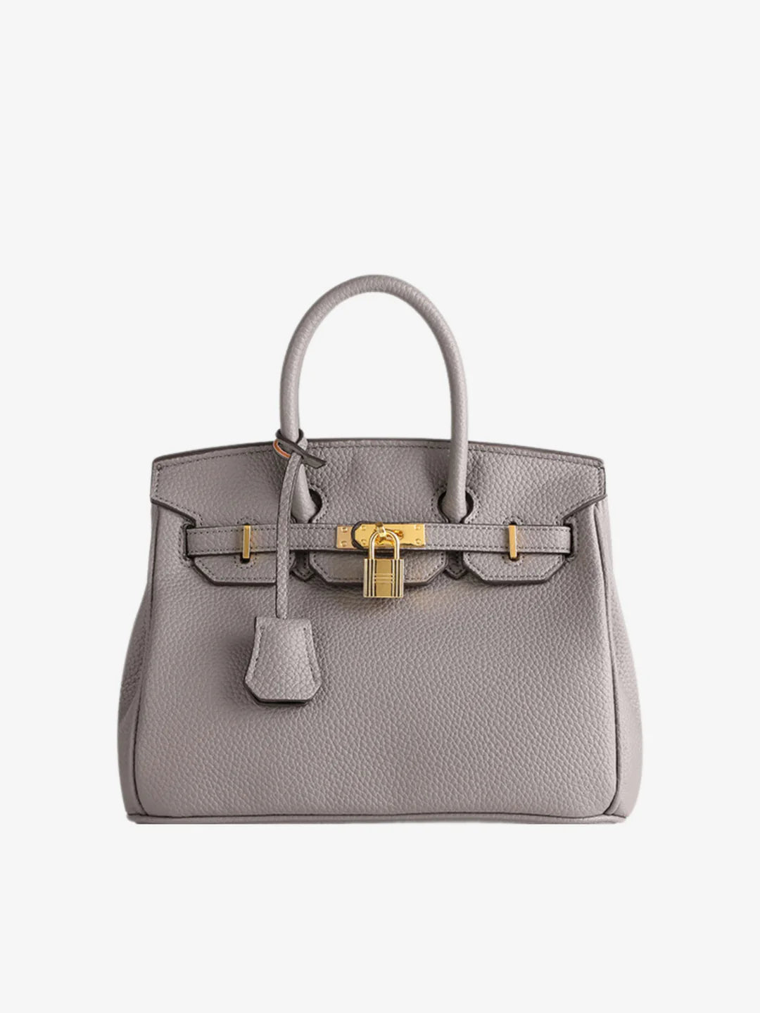 Hermé Handtasche aus veganem Kunstleder