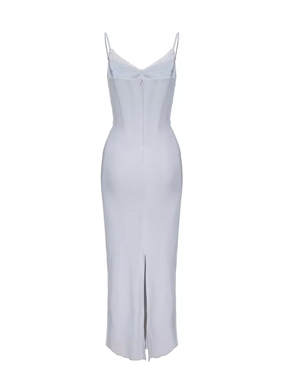 Figurformendes Corsagen-Meshkleid