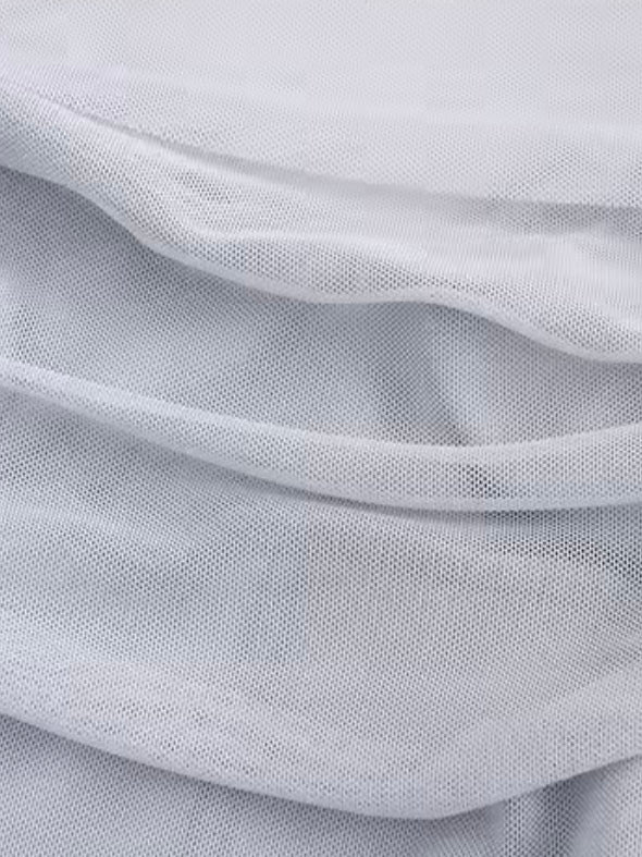 Figurformendes Corsagen-Meshkleid