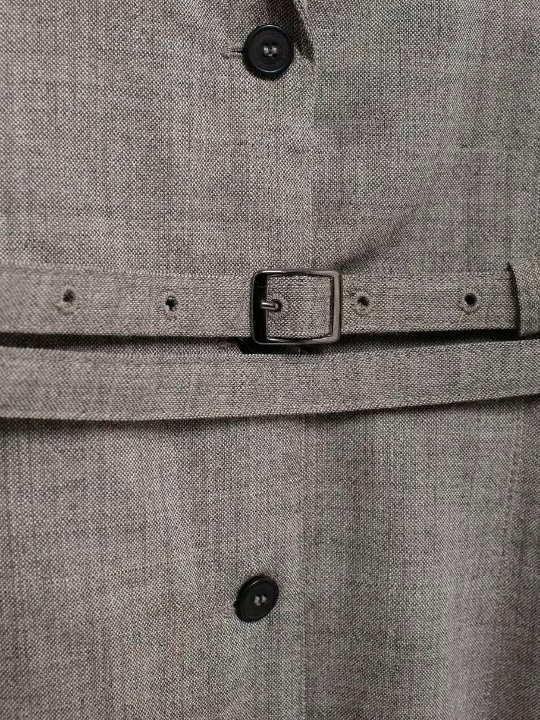 Fließender Blazer mit Gürtel