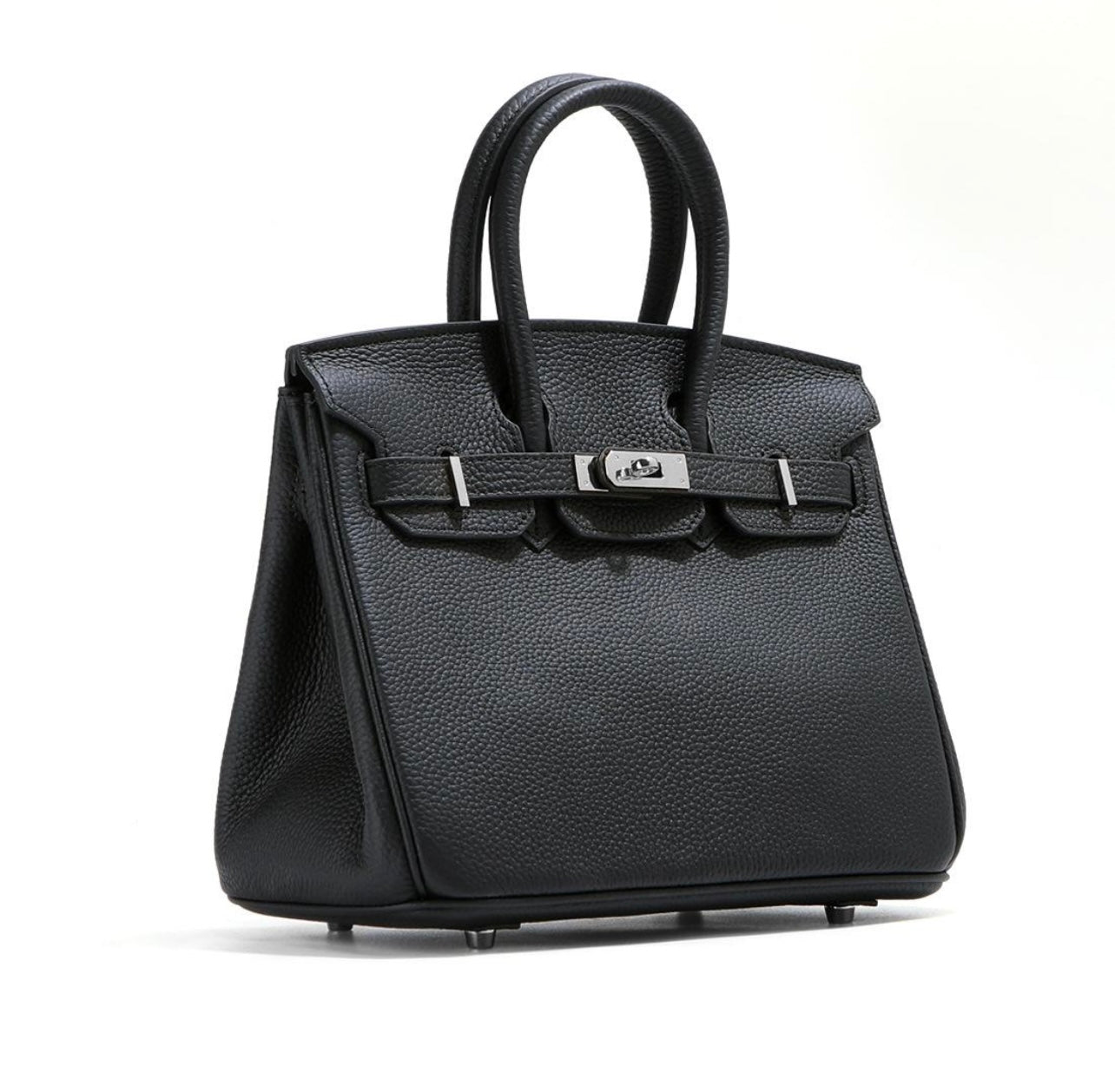 Echtleder Noble Handtasche Klassiker 30cm