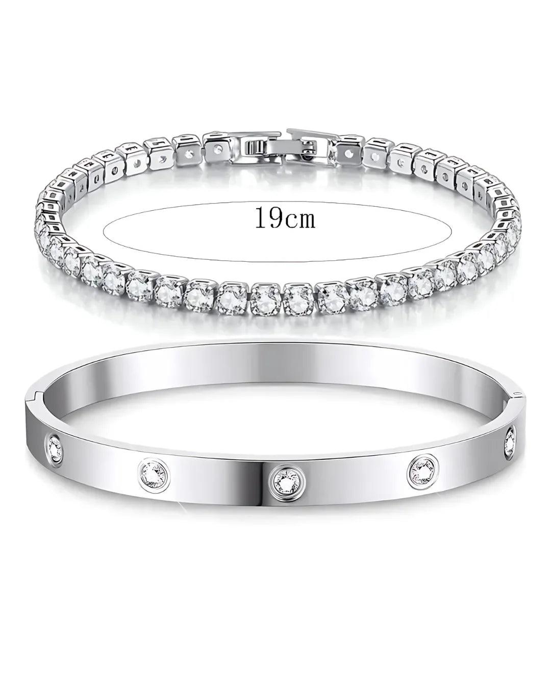 14-Karat vergoldetes Armband Set - Sorentis