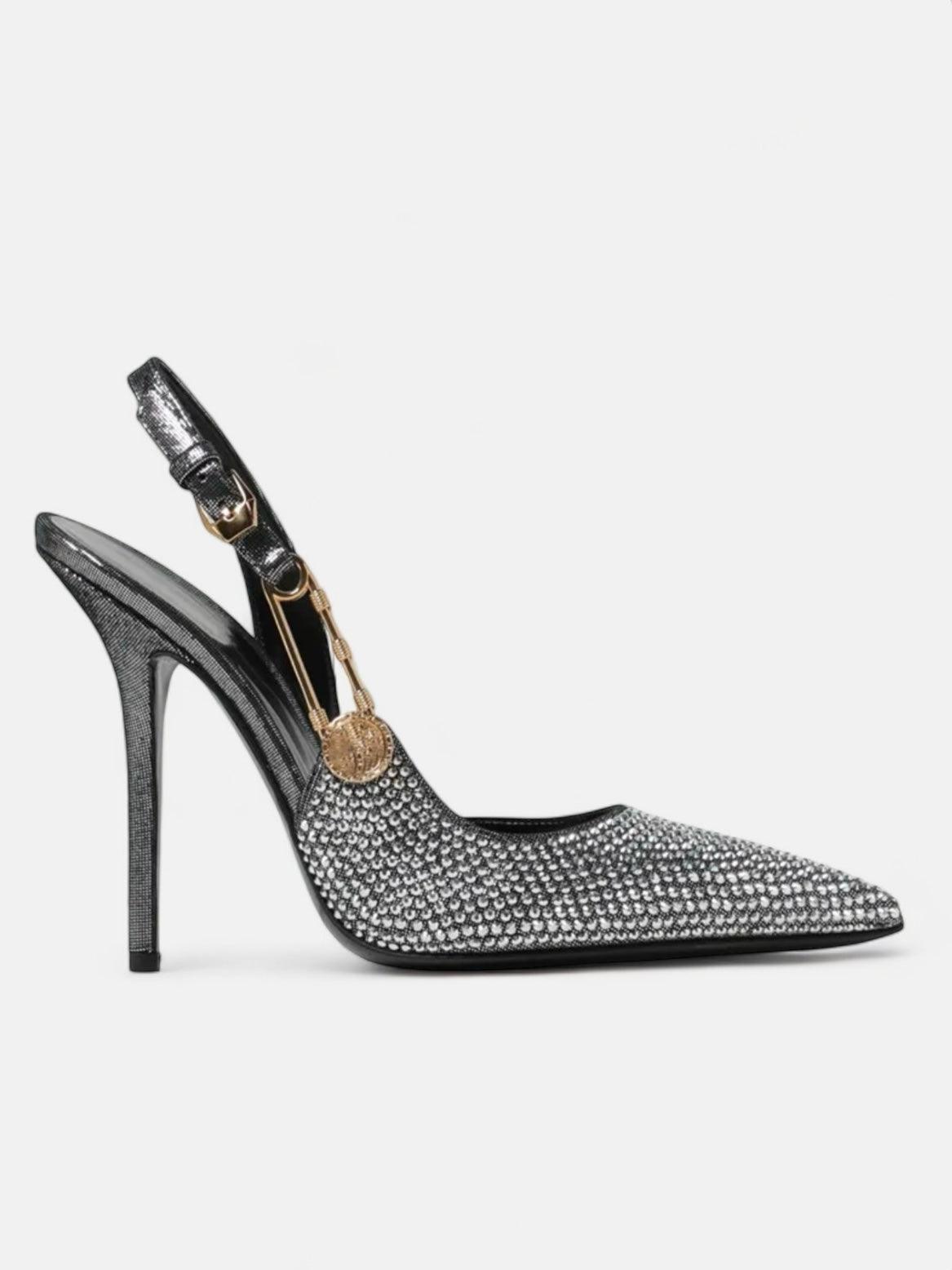 Strass Slingback-Pumps - Sorentis