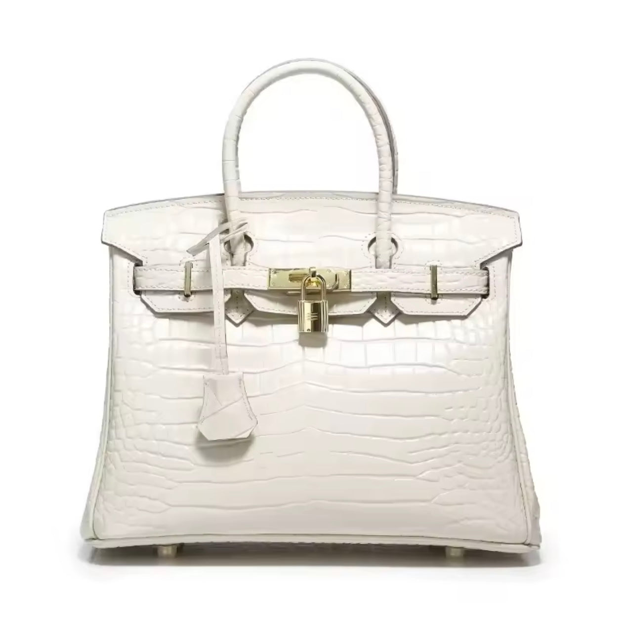 Echtleder Crocodile Handtasche