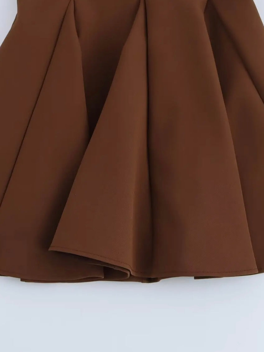 Minikleid im College-Stil