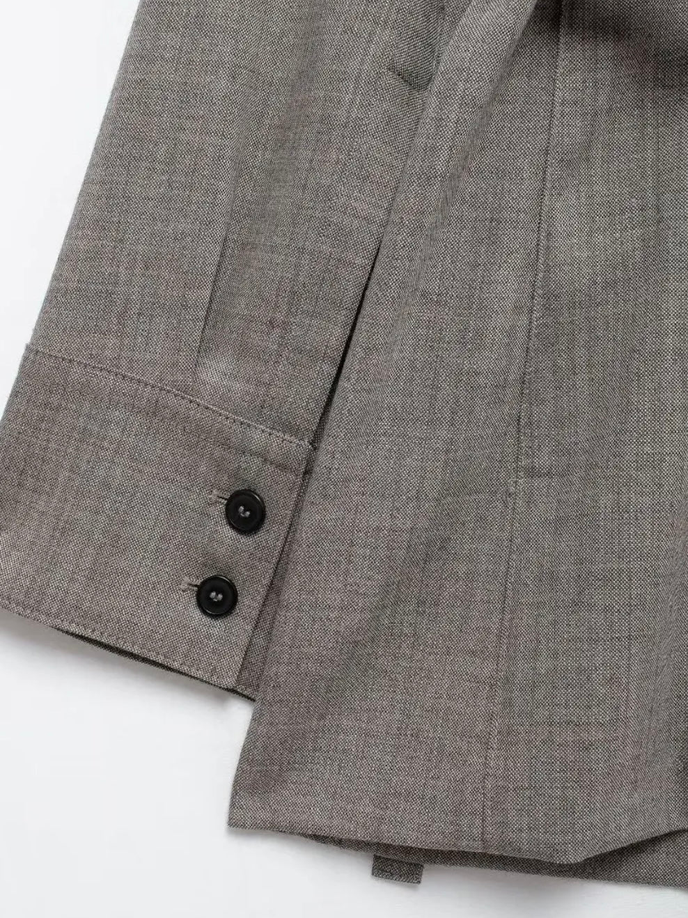 Fließender Blazer mit Gürtel