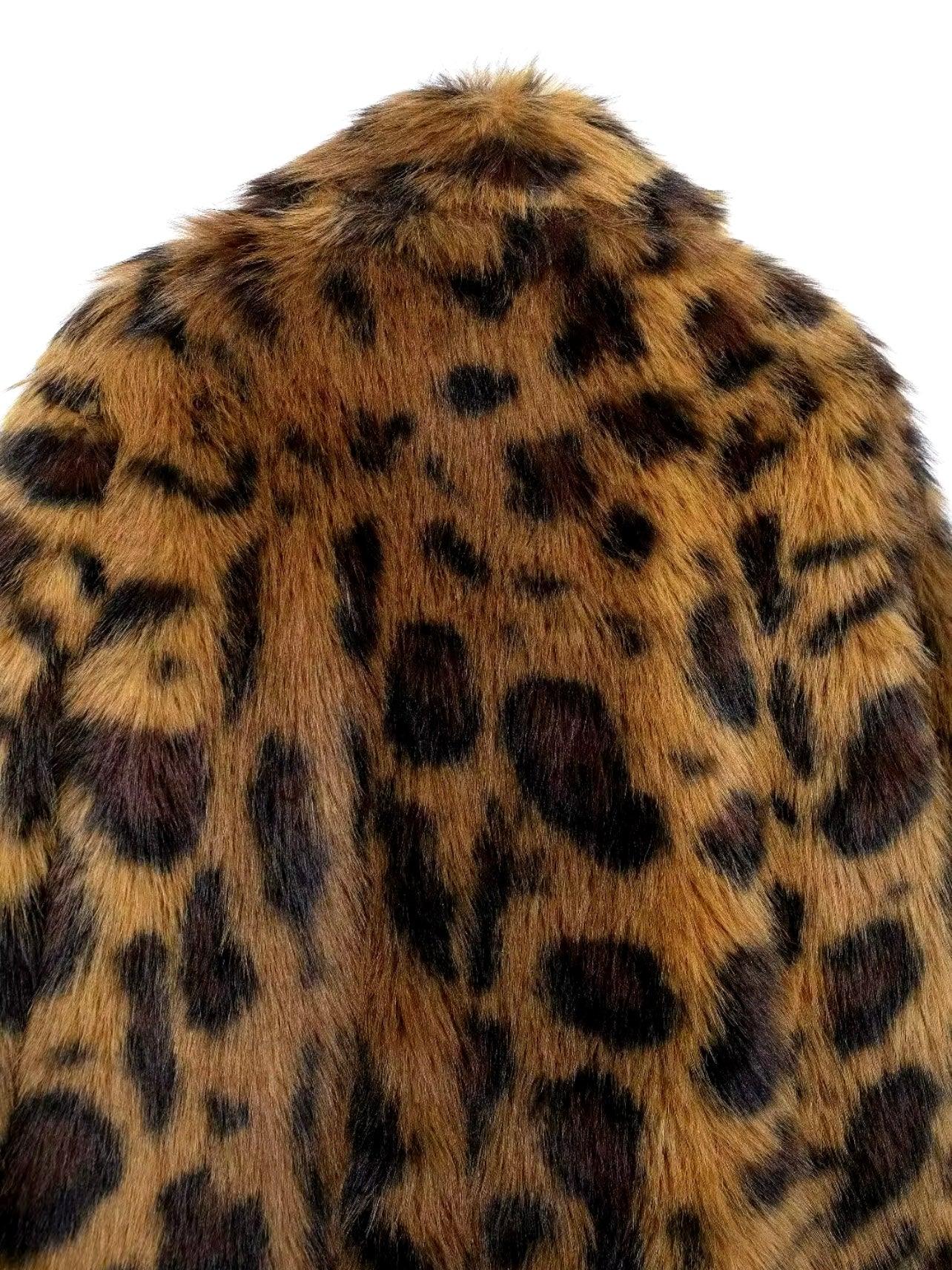 Langmantel mit Leopardenmuster - Sorentis