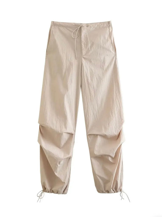 Parachute Hose mit elastischem Kordelzug