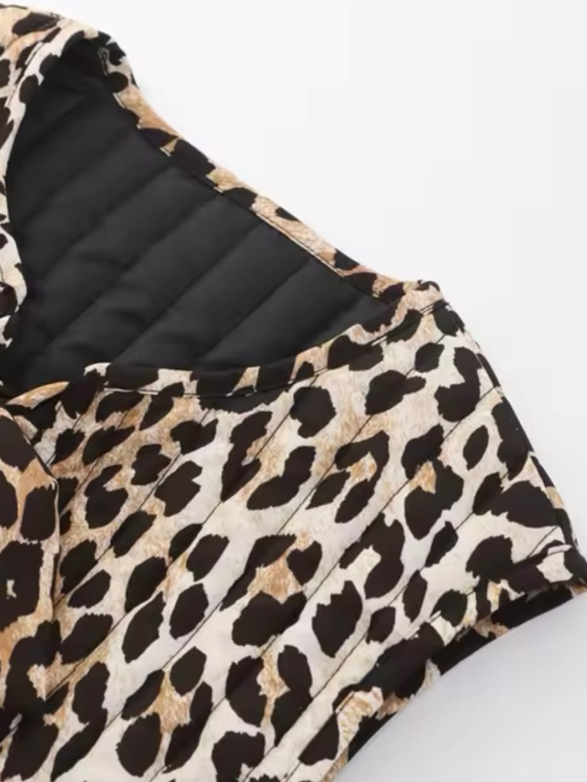 Leoparden Weste