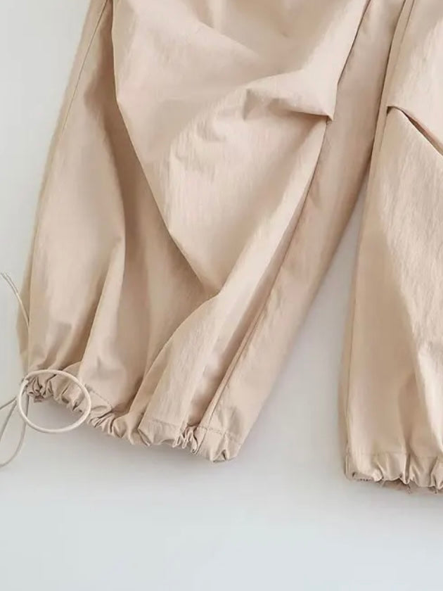 Parachute Hose mit elastischem Kordelzug