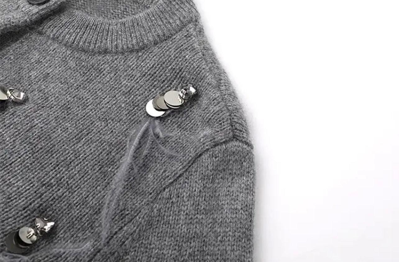 Festlicher Cardigan mit Dekor - Sorentis
