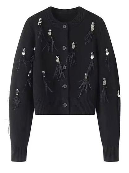 Festlicher Cardigan mit Dekor - Sorentis