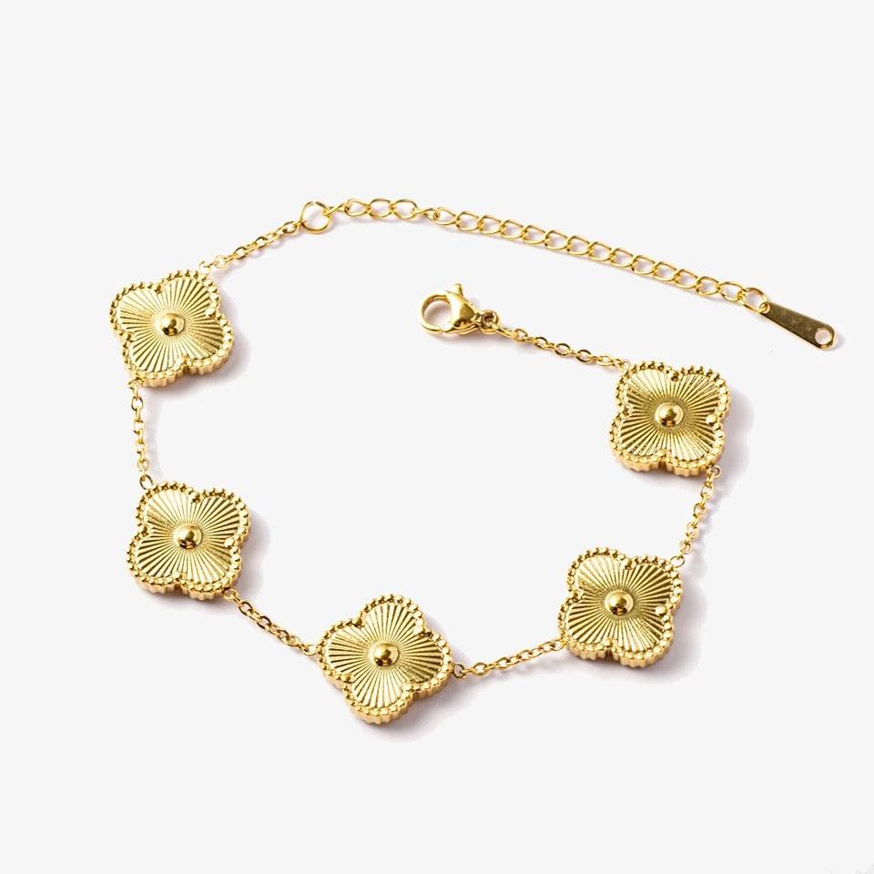 VanKlef Armband Gold Steinless Steel - Sorentis