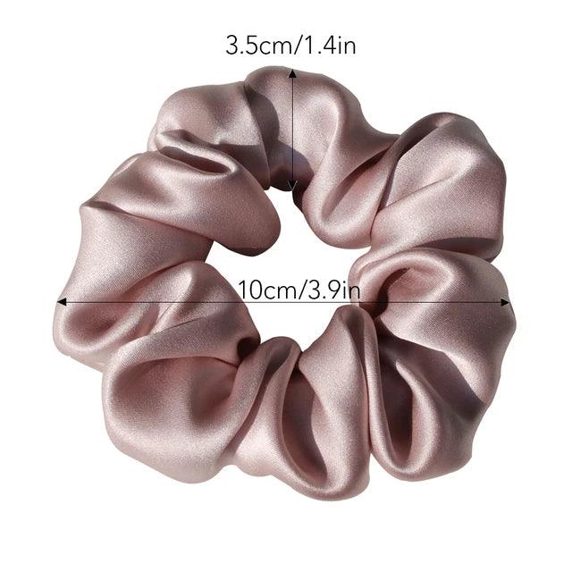 100% Maulbeerseide Luxuriöse Seiden Scrunchie – Haargummi - Sorentis