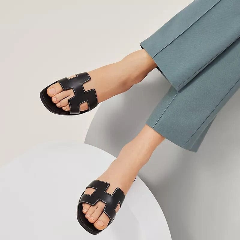 Haeven flache Sandalen Klassiker