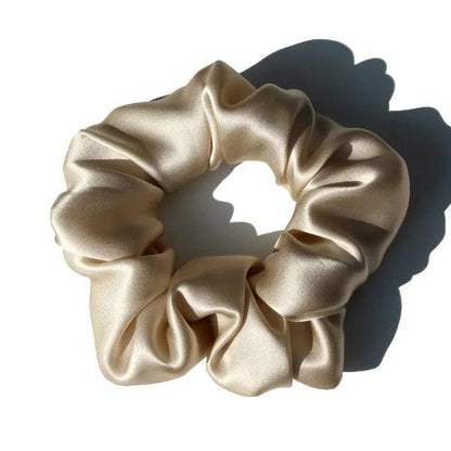 100% Maulbeerseide Luxuriöse Seiden Scrunchie – Haargummi - Sorentis