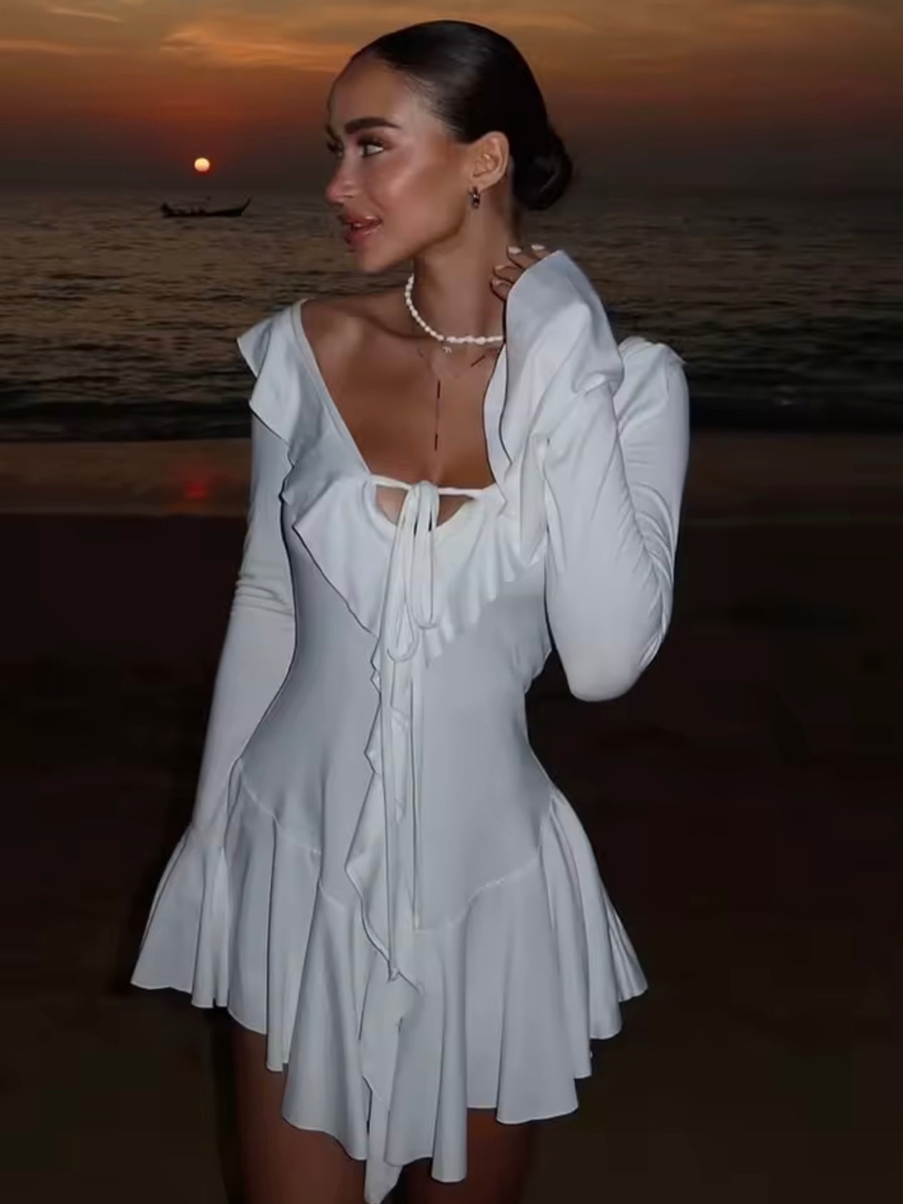 Elastisches Pilates-Freizeitkleid