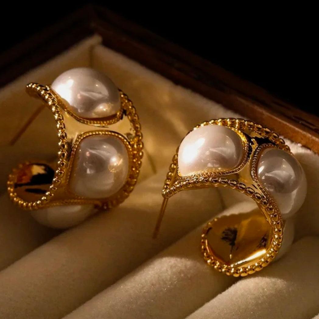 Statement Creolen in Gold - Sorentis