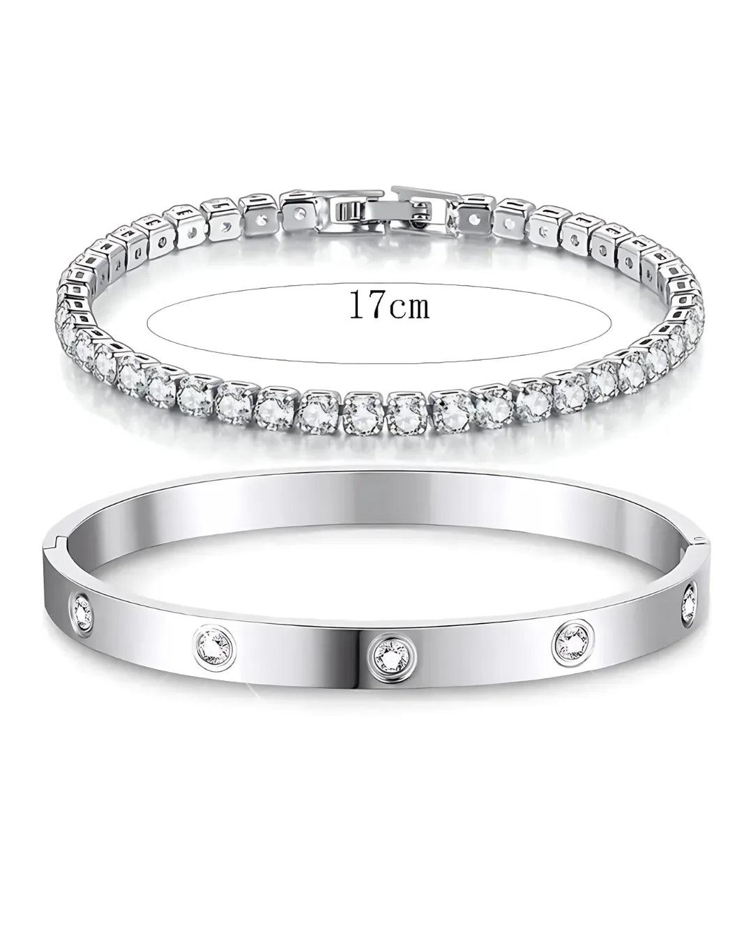 14-Karat vergoldetes Armband Set - Sorentis