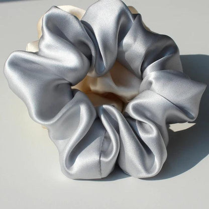 100% Maulbeerseide Luxuriöse Seiden Scrunchie – Haargummi - Sorentis
