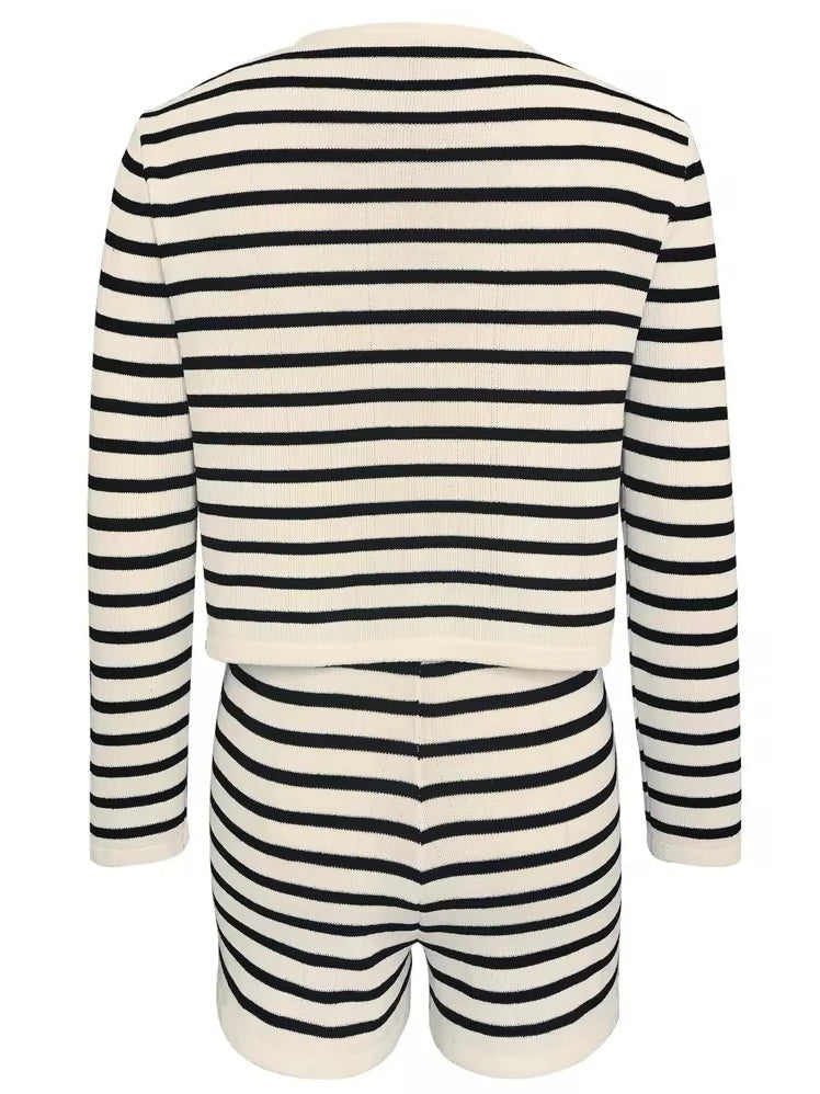 Marina Strickset gestreift