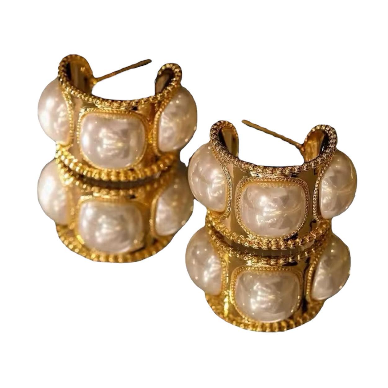 Statement Creolen in Gold - Sorentis