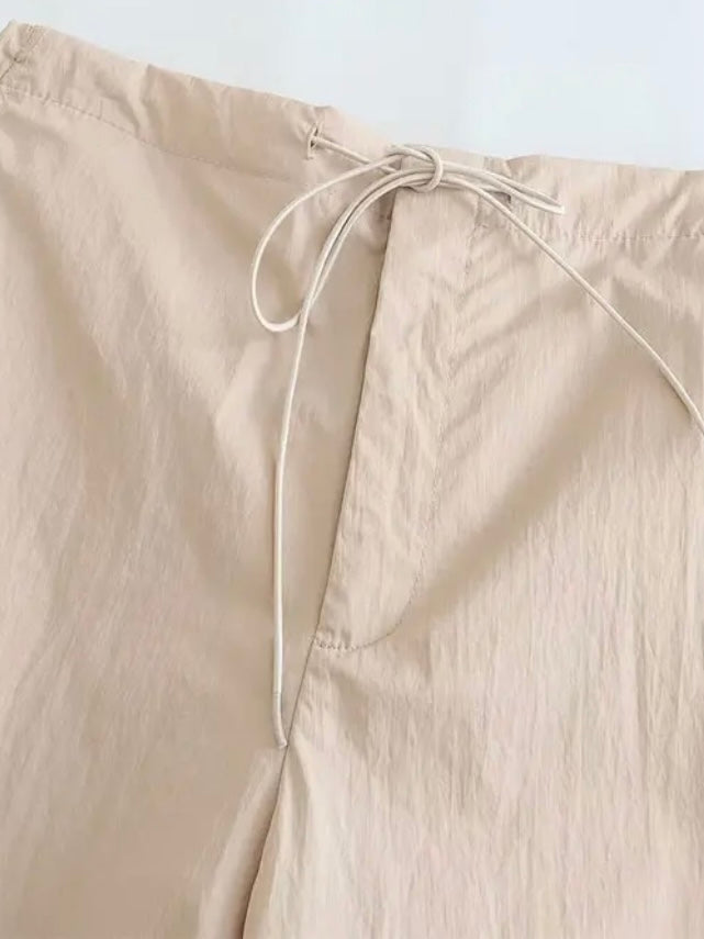 Parachute Hose mit elastischem Kordelzug