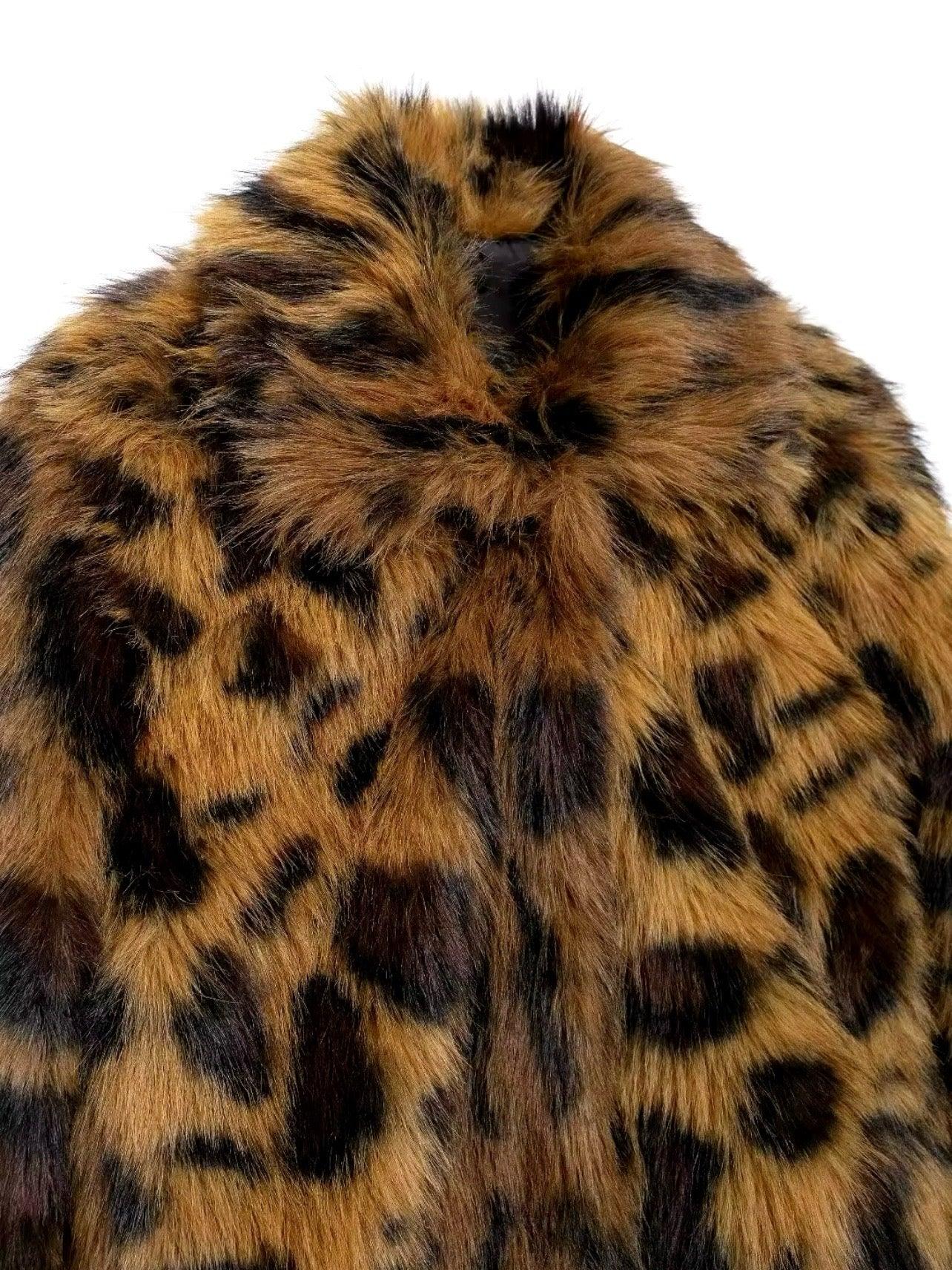 Langmantel mit Leopardenmuster - Sorentis
