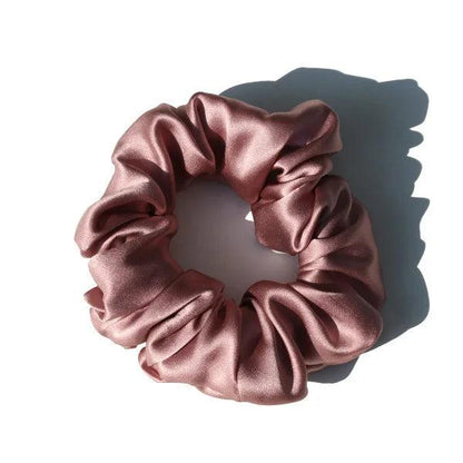 100% Maulbeerseide Luxuriöse Seiden Scrunchie – Haargummi - Sorentis