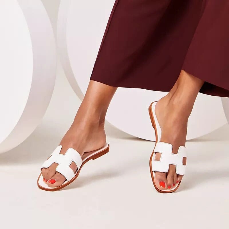 Haeven flache Sandalen Klassiker