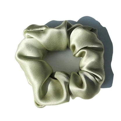 100% Maulbeerseide Luxuriöse Seiden Scrunchie – Haargummi - Sorentis
