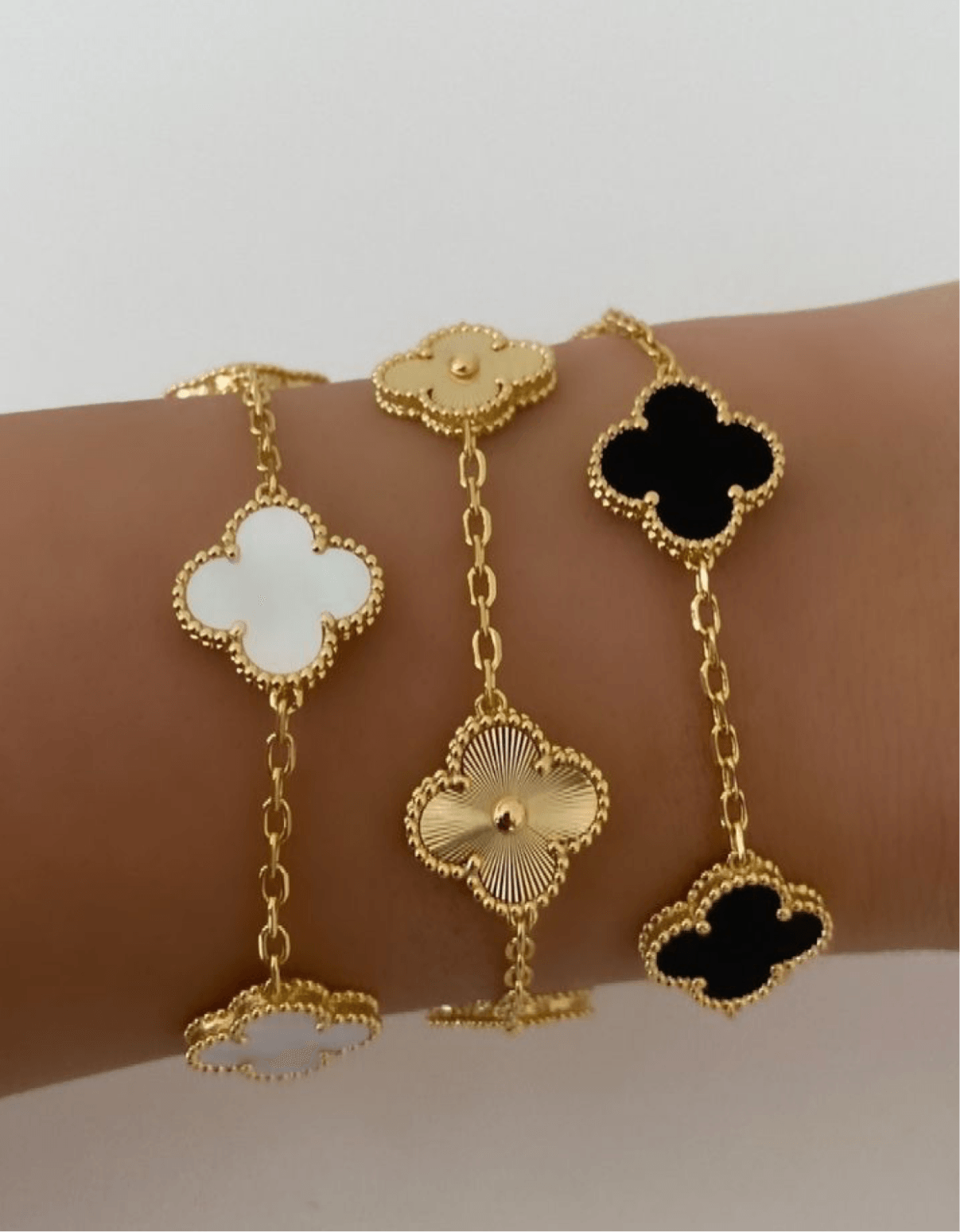 VanKlef Armband Gold Steinless Steel - Sorentis