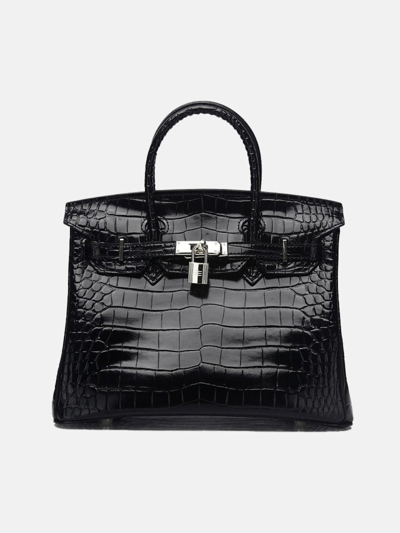 Echtleder Crocodile Handtasche