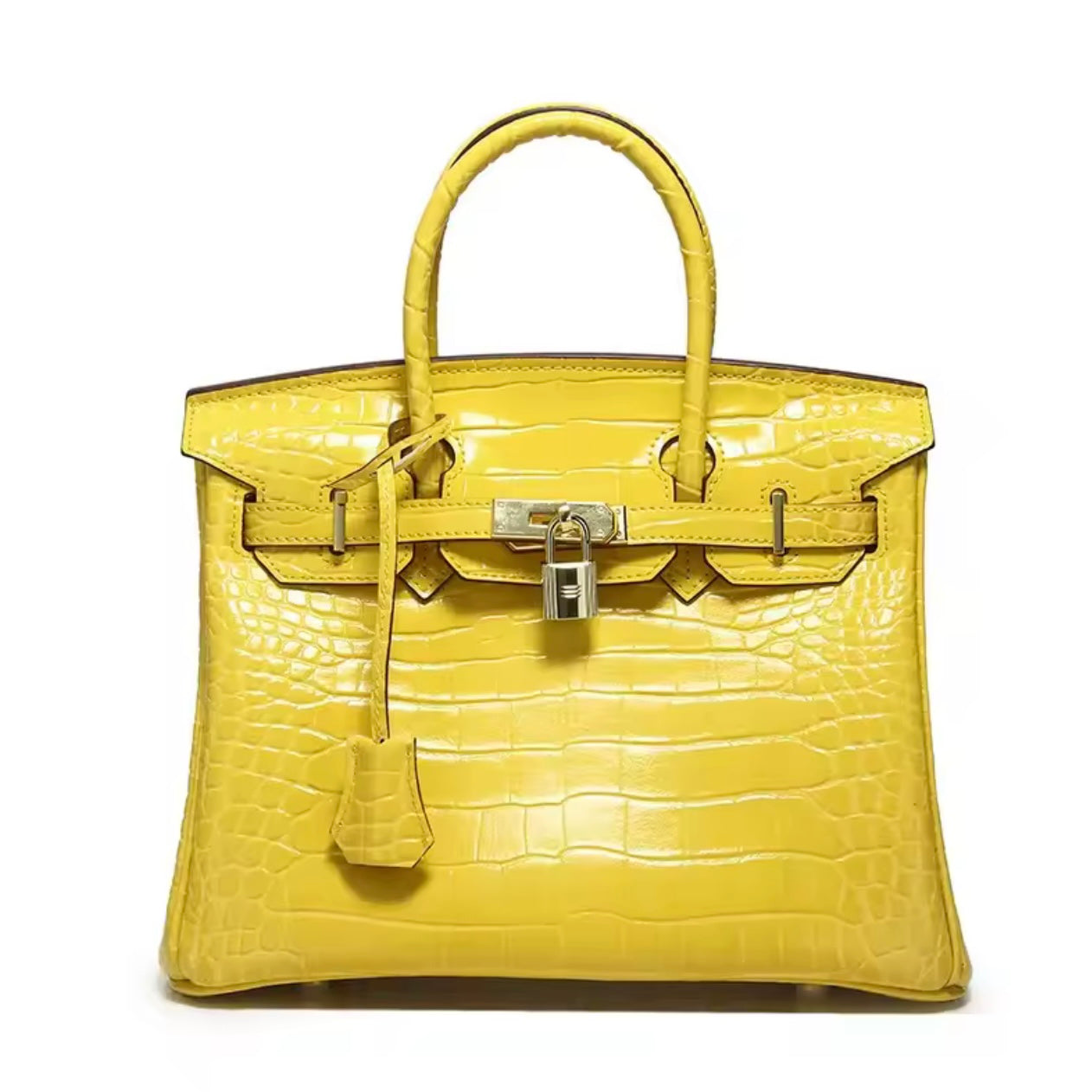 Echtleder Crocodile Handtasche