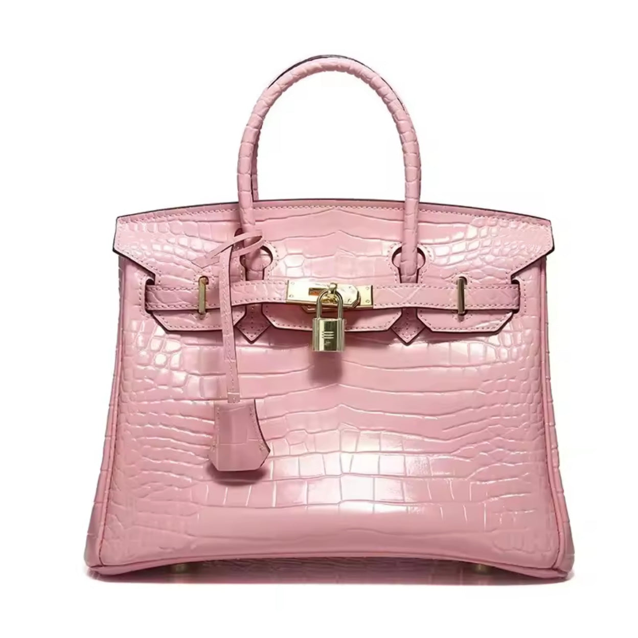 Echtleder Crocodile Handtasche