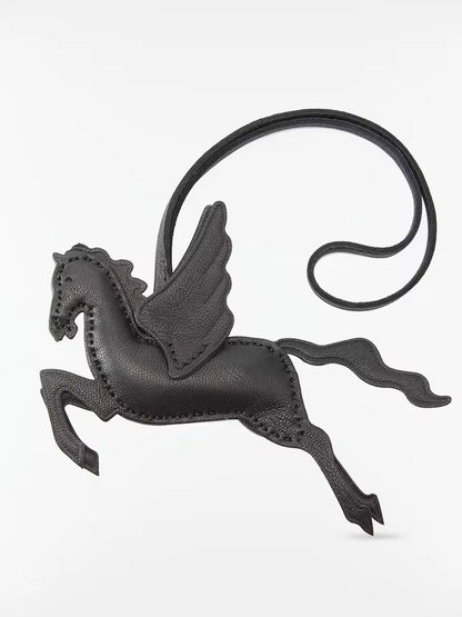 Echtleder Pegasus Taschenanhänger