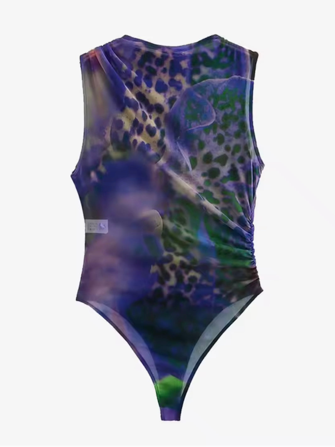 Mesh Body mit asymmetrischen Raffungen