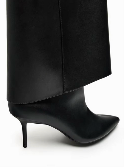 Kniehohe Stiletto Stiefel