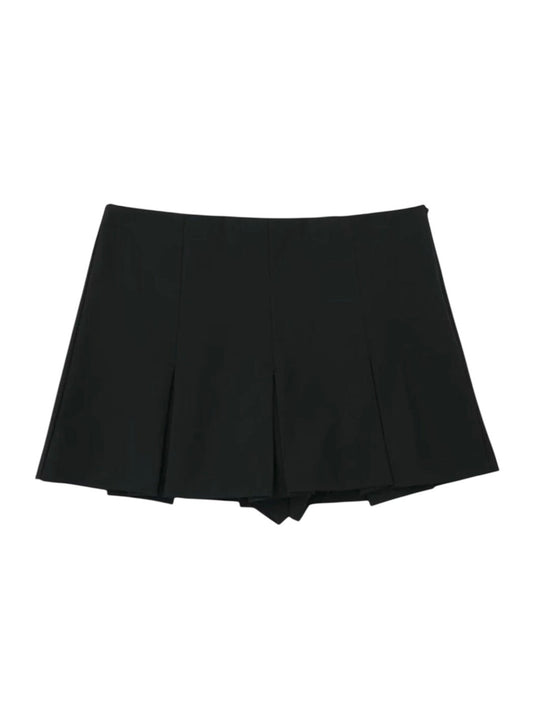 Uniform Hosenrock im Klassischen Design mit feinen Plisseefalten