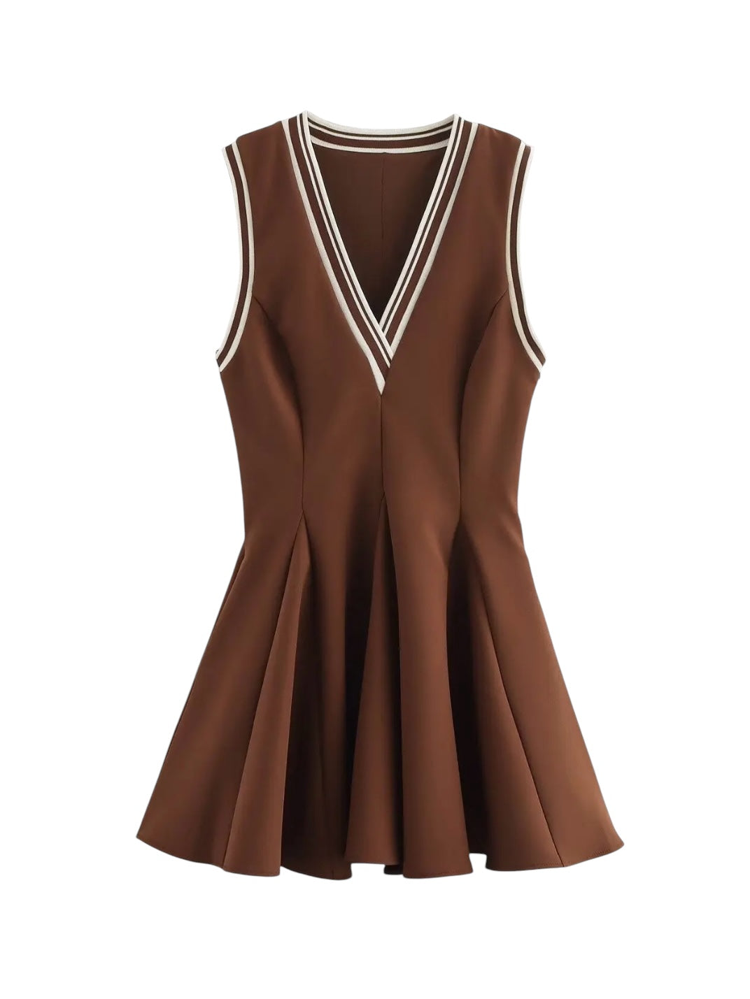 Minikleid im College-Stil