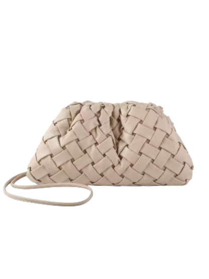 Geflochtene Wolkenförmige Umhängetasche