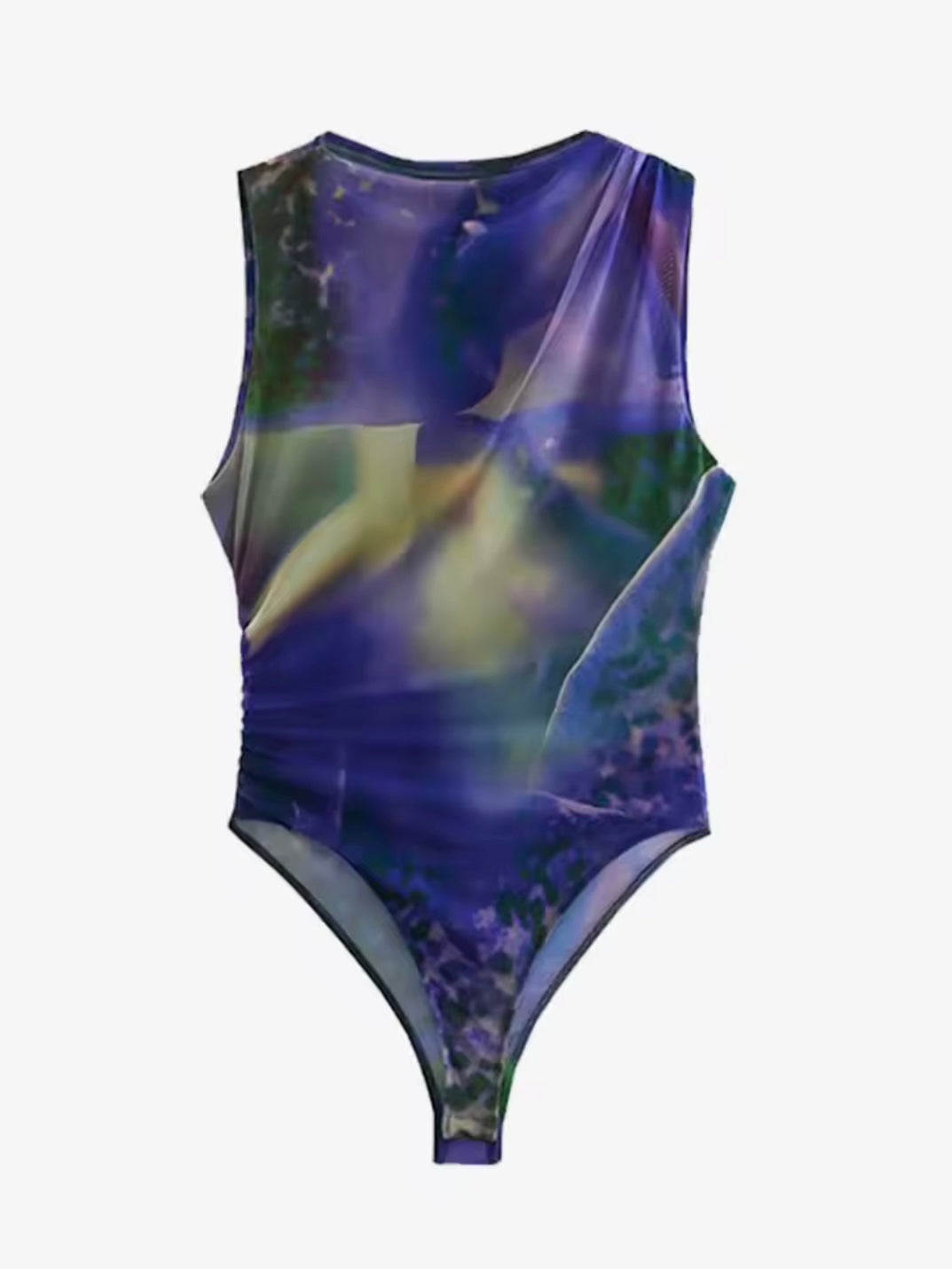 Mesh Body mit asymmetrischen Raffungen